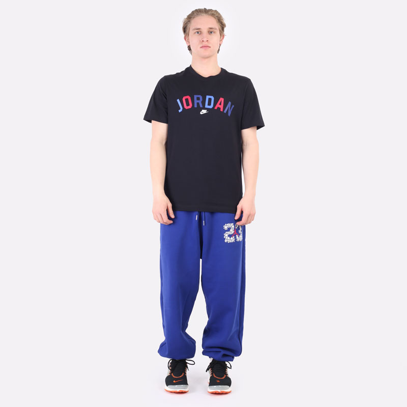 мужская черная футболка Jordan Sport DNA Wordmark T-Shirt DH8978-010 - цена, описание, фото 5